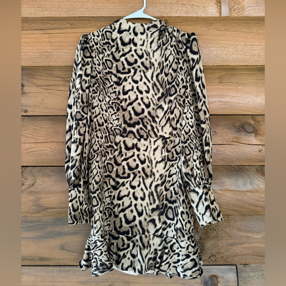 Express Leopard print dress